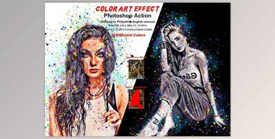 Color Art Effect Photoshop Action CreativeMarket-5898461