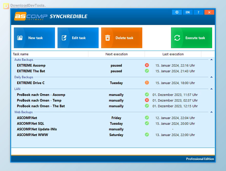 Synchredible Professional v8.301 Multilingual + Portable Edition + CRACK