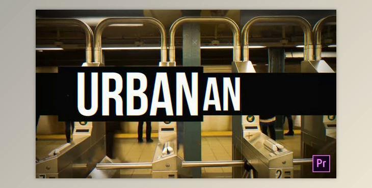 Urban Intro (Videohive 21489046) - PR Project