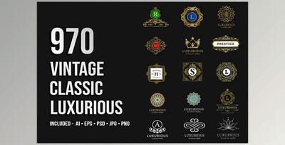 970 Vintage & Luxurious Illustration CreativeMarket - 6426307