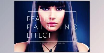 Realistic Painting Effect V.1 By JasGraphicTools (ATN)