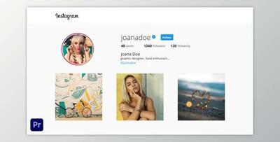 Short Instagram Promotion - For Premiere Pro (Videohive 33007464) - PR Project