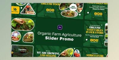 Organic Farm Agriculture Slider Promo (Videohive 46116783) - AE Project