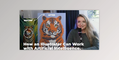 How an Illustrator Can Work with Artificial Intelligence.