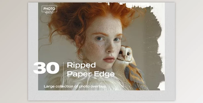 Ripped Paper Edge Effect Overlays – PhotoSpirit 279506283