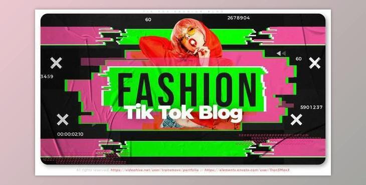 Tik Tok Fashion Blog (Videohive 29622793) - AE Project