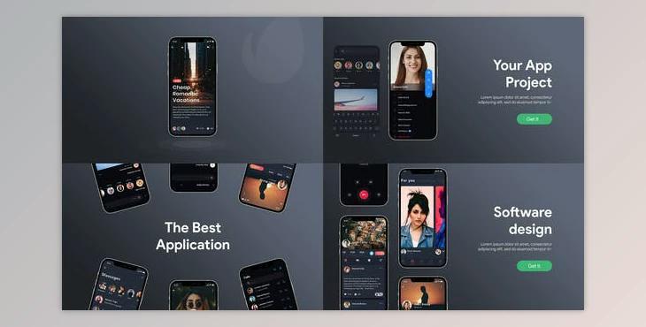 Mobile App Promotion B146 (Videohive 33880376) - AE Project