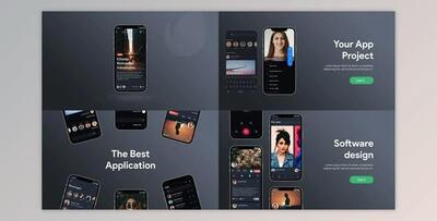 Mobile App Promotion B146 (Videohive 33880376) - AE Project
