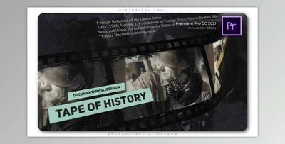 Historical Tape Documentary Slideshow (Videohive 33303180)