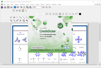 ChemDraw Professional Suite 23.1.1.3 Win/macOS