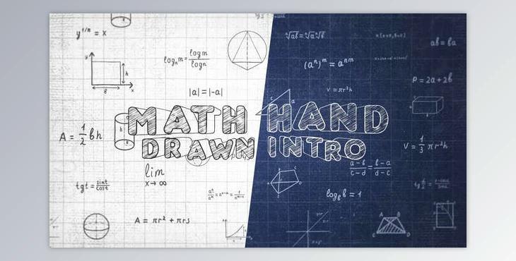 Math Hand Draw Intro - Premiere Pro (Videohive 33929917) - PR Project
