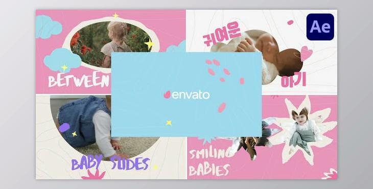 Baby Slides for After Effects (Videohive 48694996) - AE Project