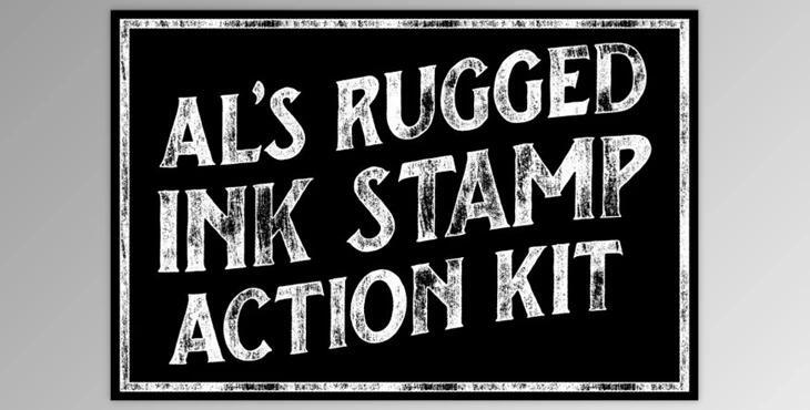 AL’s Rugged Ink Stamp Action Kit By AL’s Design Studio (ATN, PAT)