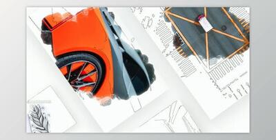 Design Sketches - Drawing Blueprints (Videohive 26118786) - AE Project