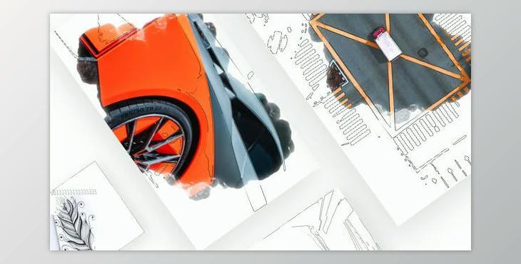 Design Sketches - Drawing Blueprints (Videohive 26118786) - AE Project