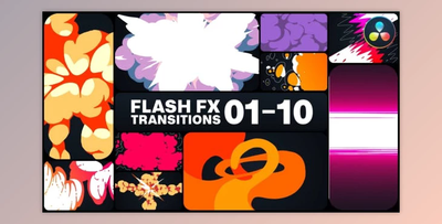 Flash FX Transitions for DaVinci Resolve (Videohive 51869167)