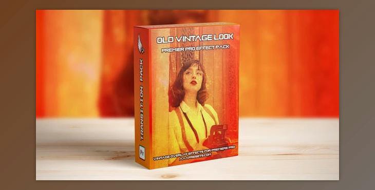 Old & Damaged Film Looks Overlay Effect (Videohive 48457779) - PR Project