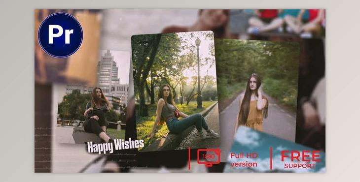 Memories PhotoSlideshow 3D MOGRT (Videohive 46837969) - PR Project