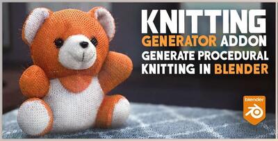 Blender Market - Knitting Generator v4.0 for Blender