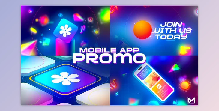 Mobile App Promo - Retro Style (Videohive 51781178) - AE Project