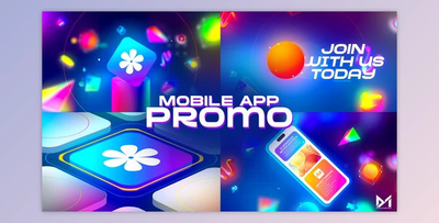 Mobile App Promo - Retro Style (Videohive 51781178) - AE Project