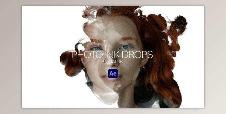 Photo InkDrops Animator (Videohive 37483564) - AE Project