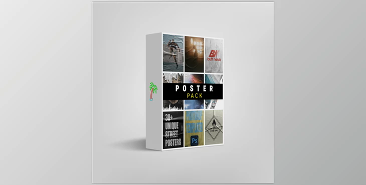 Tropic Colour – Poster Pack (PSD)