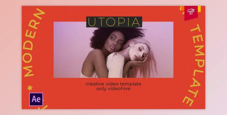 Modern Portfolio – Utopia (Videohive 35580765) - AE Project