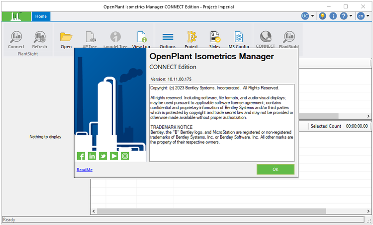 Bentley OpenPlant CONNECT Edition 10.09.00.74 / Isometrics Manager 10.11.00.175 x64