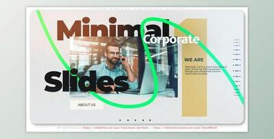 Clean Minimal Corporate Slides (Videohive 49278828) - AE Project