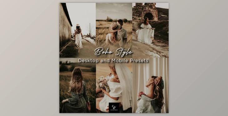 10 Boho Style Lightroom Presets