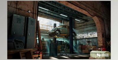 Unreal Engine - Garage Warehouse Environment + ULAT