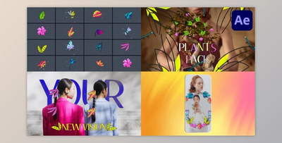 Plants Pack for After Effects (Videohive 51549542) - AE Project