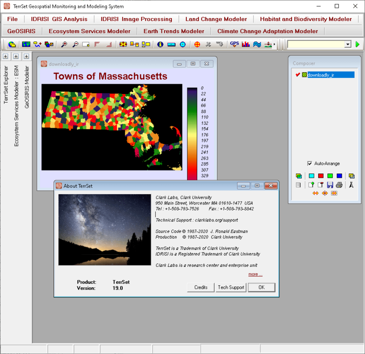 TerrSet 2020 v19.0.8