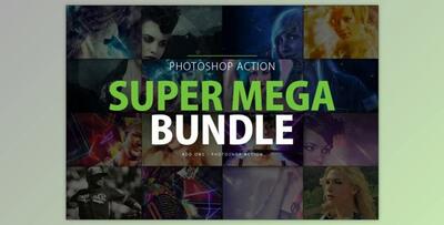The Super Mega Bundle: 20+ Photoshop Actions by InkyDeals