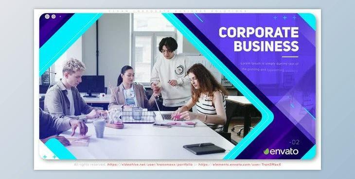 Clean Corporate Business Solutions (Videohive 38929695) - AE Project