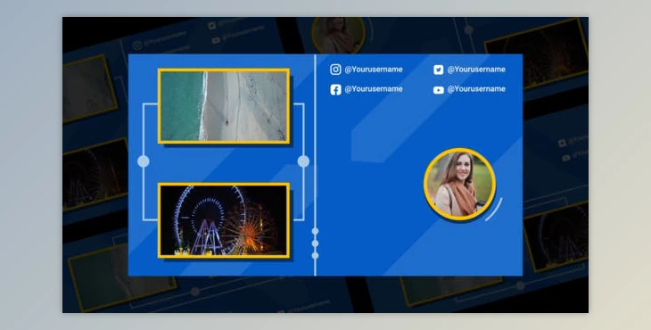 Creative Youtube End Screen (Videohive 43933627) - AE Project