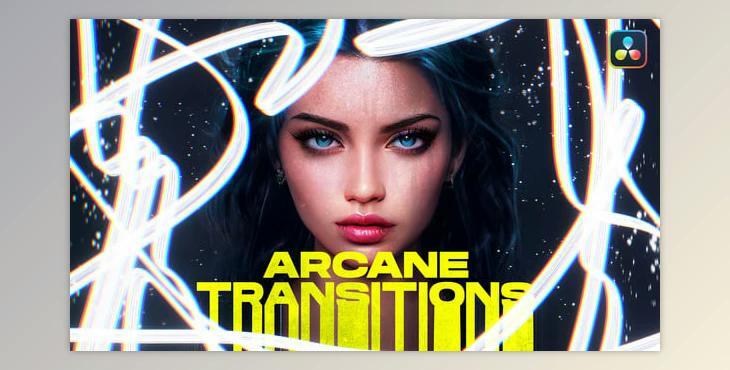 Arcane Tranisitions DaVinci Resolve (Videohive 47192820)