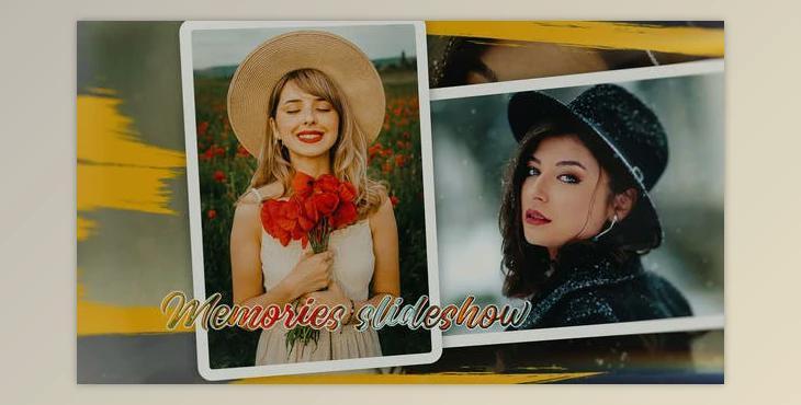 Photo Slideshow – Bright Memories (Videohive 51317996) - AE Project