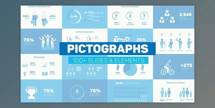 Pictogram Infographics (Videohive 34741892) - AE Project
