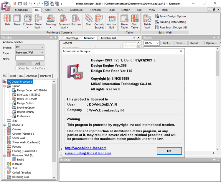 midas Gen 2021 v3.1 x64