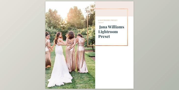 Jana Williams Lightroom Presets (LRTemplate)