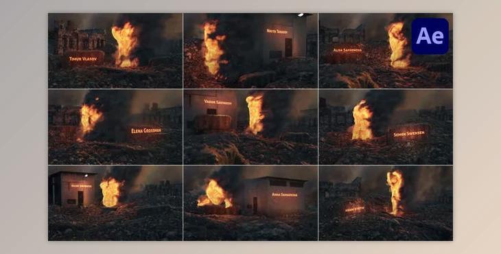 Revolution Titles for After Effects (Videohive 43552590) - AE Project