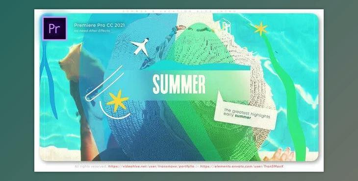 Summer Vacation Blog (Videohive 38759405)