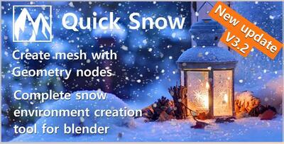 Blender Market – Quick Snow v3.2