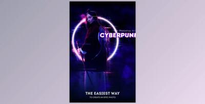 Cyberpunk Photoshop Action GraphicRiver-31152285 (ABR, GRD, PAT, ATN, CSH)