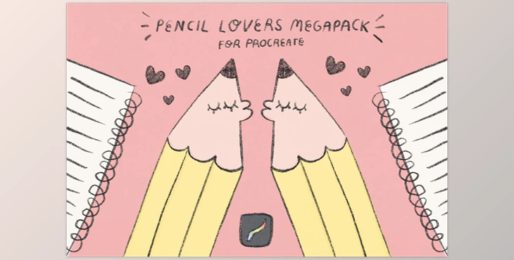 Pencil Lovers Brushes Pack for Procreate