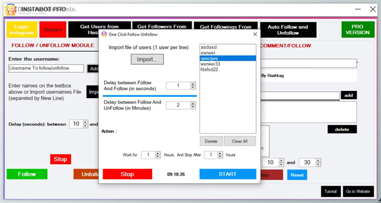 InstaBot Pro v7.1.4 + Keygen