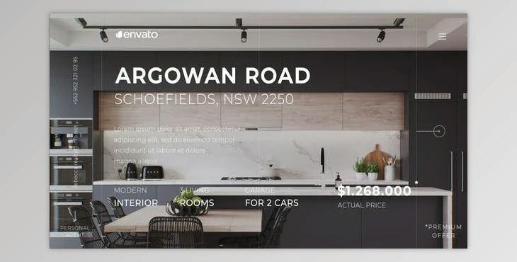 Real Estate Minimal Slides II (Videohive 41793452) - AE Project