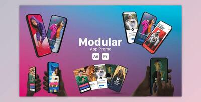 Modular App Promo (Videohive 51501167) - AE Project